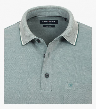 Tricou polo barbati CASA MODA verde menta [1]