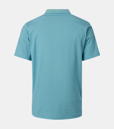 Tricou polo barbati CASA MODA 993106500 turcoaz deschis [1]