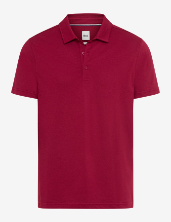 tricouri polo - Tricou polo barbati BRAX PEPE  rosu inchis