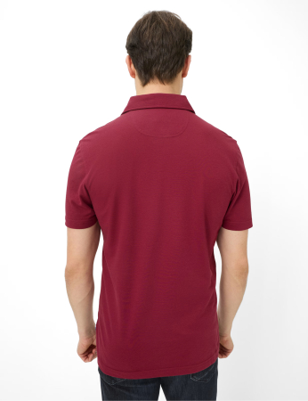 Tricou polo barbati BRAX PEPE  rosu inchis [3]