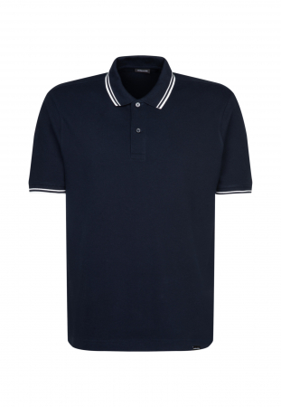 Tricouri - Tricou polo bumbac barbati SEIDENSTICKER bleumarin