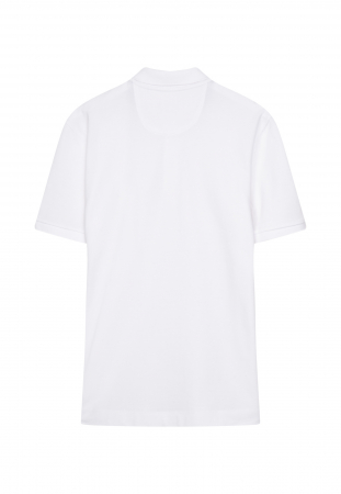 Tricou polo bumbac pique barbati SEIDENSTICKER alb [1]