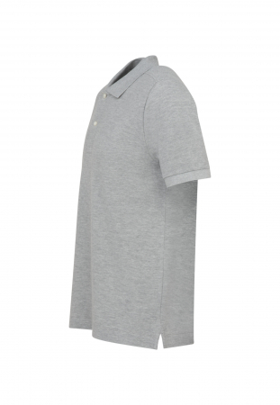Tricou polo bumbac pique barbati SEIDENSTICKER gri [2]