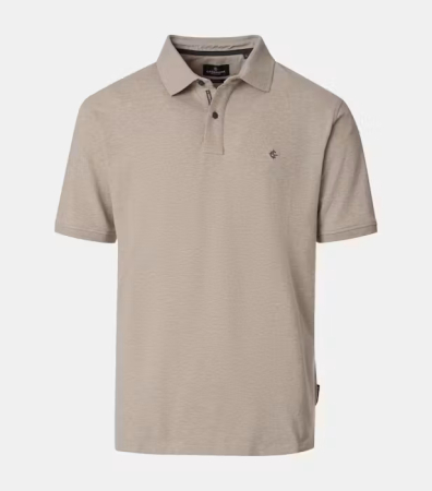 tricouri polo - Tricou polo bumbac barbati CASA MODA 004470 bej