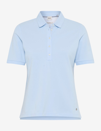 Articole femei - Tricou polo bumbac femei BRAX CLEO bleu