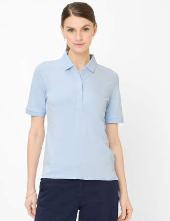 Tricou polo bumbac femei BRAX CLEO bleu [1]