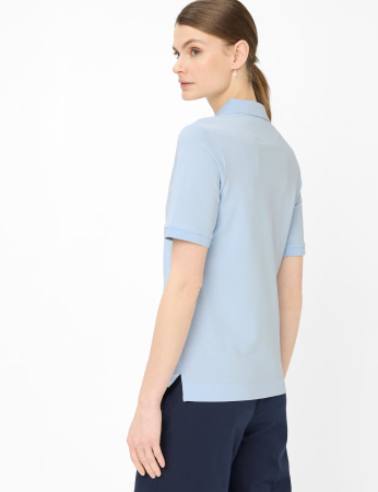Tricou polo bumbac femei BRAX CLEO bleu [2]