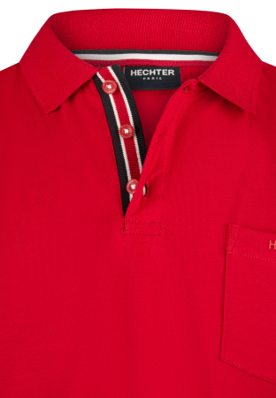 Tricou polo Jerseu bumbac organic barbati HECHTER rosu [2]
