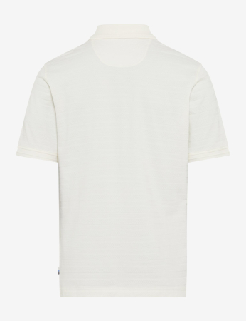Tricou polo bumbac barbati BRAX PACO JS alb [1]