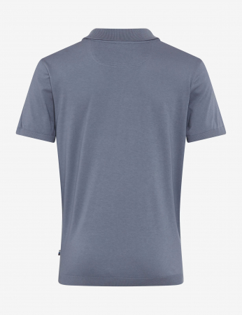 Tricou polo barbati bumbac/modal BRAX PARVIS gri [1]