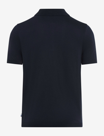 Tricou polo bumbac/modal barbati BRAX PARVIS bleumarin [1]
