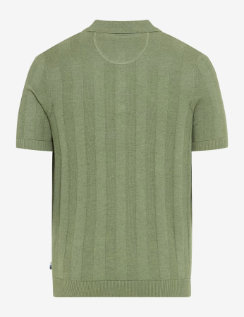 Tricou polo in/bumbac barbati BRAX PASCAL verde [1]