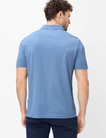 Tricou polo bumbac/in barbati BRAX PAZ albastru [2]