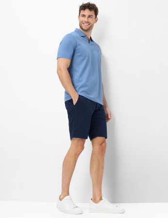 Tricou polo bumbac/in barbati BRAX PAZ albastru [3]