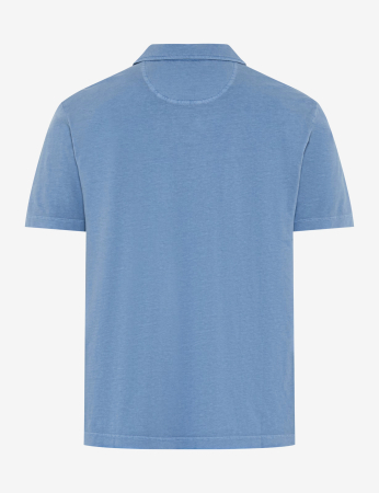 Tricou polo bumbac/in barbati BRAX PAZ albastru [6]