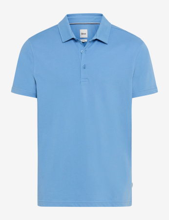 tricouri polo - Tricou polo barbati BRAX PEPE  albastru deschis