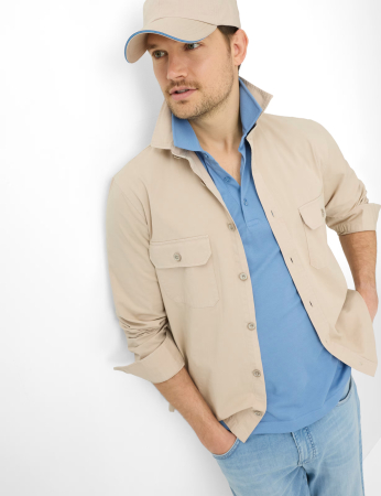 Tricou polo barbati BRAX PEPE  albastru deschis [5]