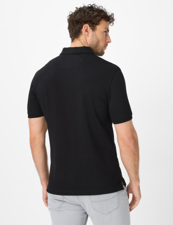 Tricou polo bumbac barbati BRAX PETE  negru [3]