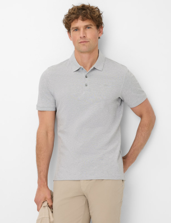 Tricou polo bumbac barbati BRAX PETE  gri [2]