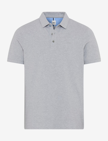 tricouri polo - Tricou polo bumbac barbati BRAX PETE  gri