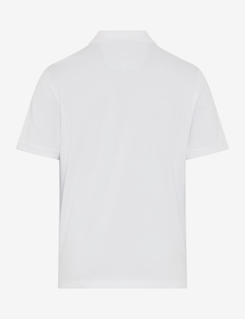 Tricou polo bumbac barbati BRAX PETE alb [1]