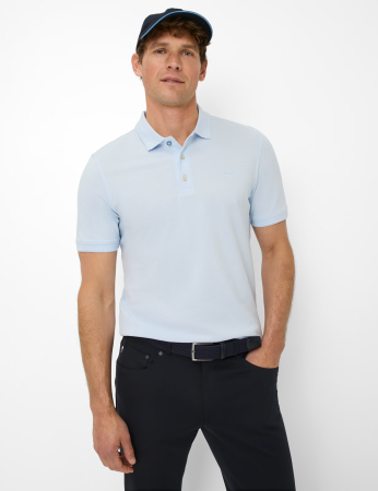 Tricou polo bumbac barbati BRAX PETE bleu [2]