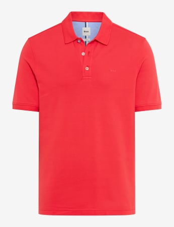 tricouri dupa stil - Tricou polo bumbac barbati BRAX PETE corai