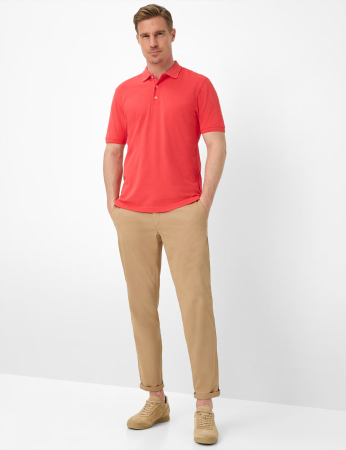 Tricou polo bumbac barbati BRAX PETE corai [4]