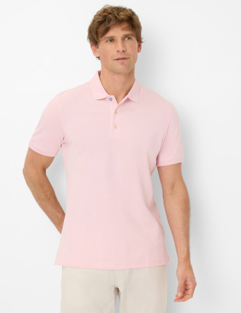 Tricou polo bumbac barbati BRAX PETE roz [2]