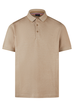 Tricouri - Tricou polo Pique barbati HECHTER bej melanj
