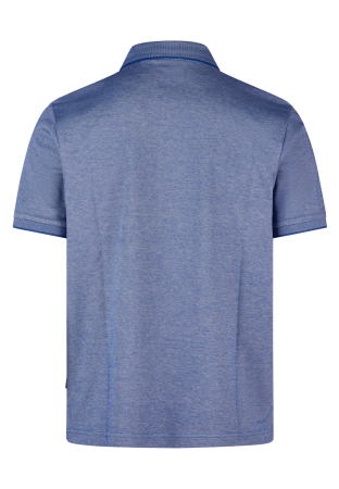 Tricou polo Pique barbati HECHTER albastru melanj [1]