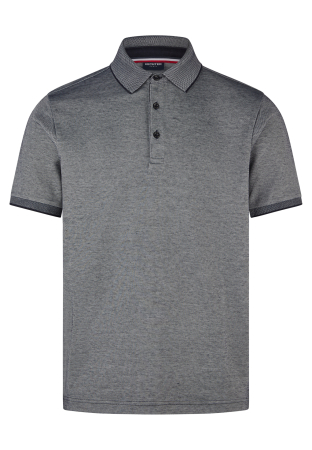 Tricouri - Tricou polo Pique barbati HECHTER bleumarin melanj