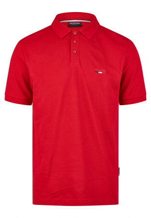 tricouri polo - Tricou polo Pique 74004-100912 320 rosu L
