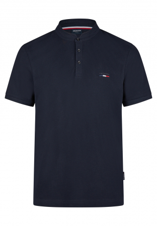 tricouri polo - Tricou polo tunica bumbac Pique barbati HECHTER bleumarin