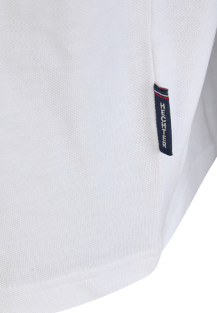 Tricou polo bumbac organic Pique guler tunica barbati HECHTER alb [2]