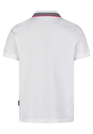Tricou polo Pique 74020-151915 10 alb L [1]