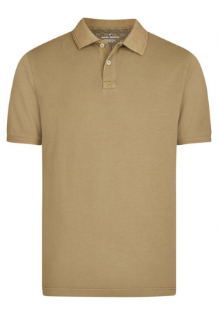 tricouri polo - Tricou polo bumbac barbati DANIEL HECHTER Pique maro