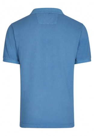 Tricou polo bumbac barbati DANIEL HECHTER Pique albastru [1]