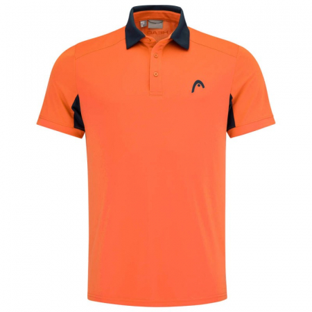 echipamente sportive - Tricou polo tenis barbati HEAD SLICE portocaliu