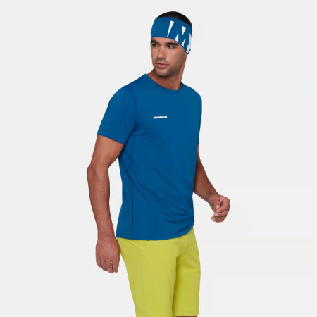 Tricou multifunctional barbati MAMMUT SELUN FL albastru [3]