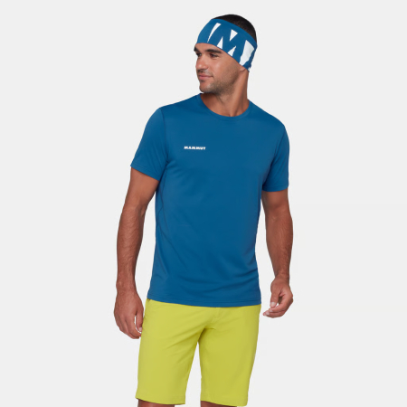 Tricou multifunctional barbati MAMMUT SELUN FL albastru [1]