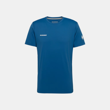 tricouri sport si outdoor - Tricou multifunctional barbati MAMMUT SELUN FL albastru