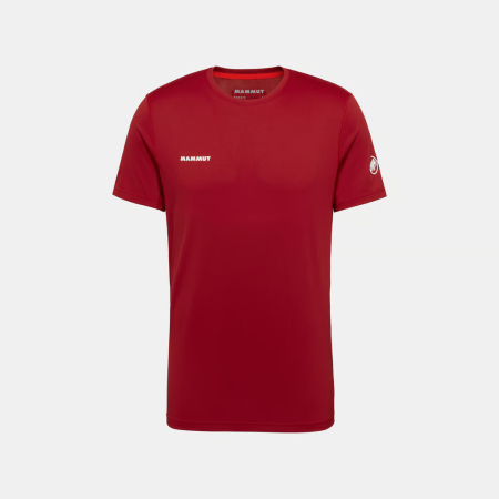 tricouri sport si outdoor - Tricou multifunctional barbati MAMMUT SELUN FL rosu