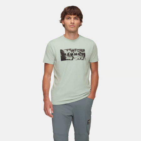 Tricou multisport barbati MAMMUT TROVAT LOGO vernil [3]