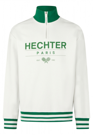 Outdoor - Bluza sport troyer bumbac barbati HECHTER alb