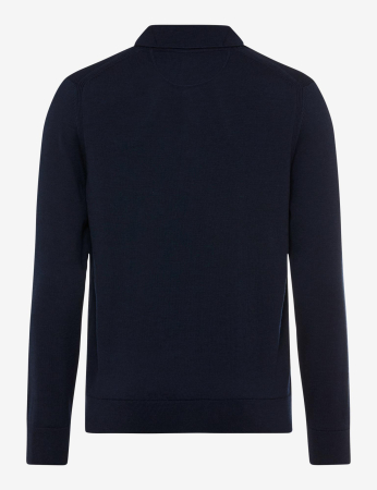 Bluza lana polo barbati BRAX PASCAL bleumarin [1]