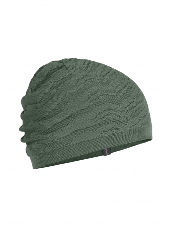 Outdoor - Caciula merino unisex ICEBREAKER Balsam verde