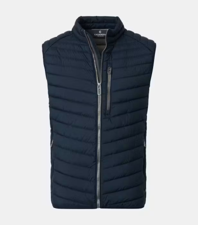 veste outdoor si drumetie - Vesta matlasata barbati CASA MODA bleumarin