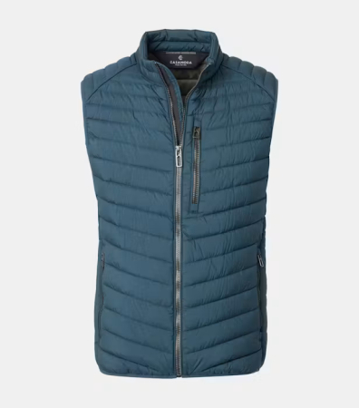 veste outdoor si drumetie - Vesta matlasata barbati CASA MODA turcoaz