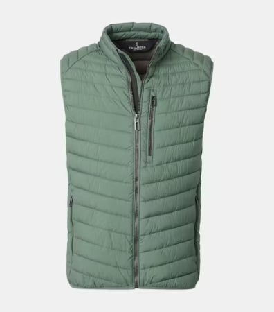 Outdoor - Vesta matlasata barbati CASA MODA verde deschis